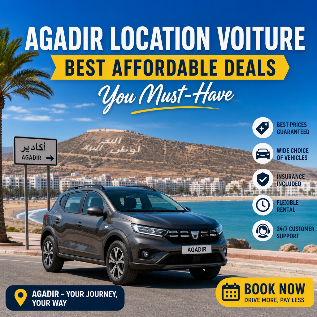 Illustration of agadir location voiture : Best Affordable Deals You Must-Have