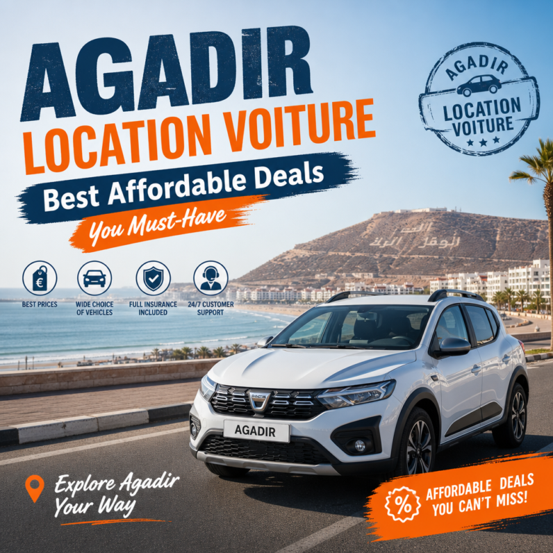 Illustration of agadir location voiture : Best Affordable Deals You Must-Have